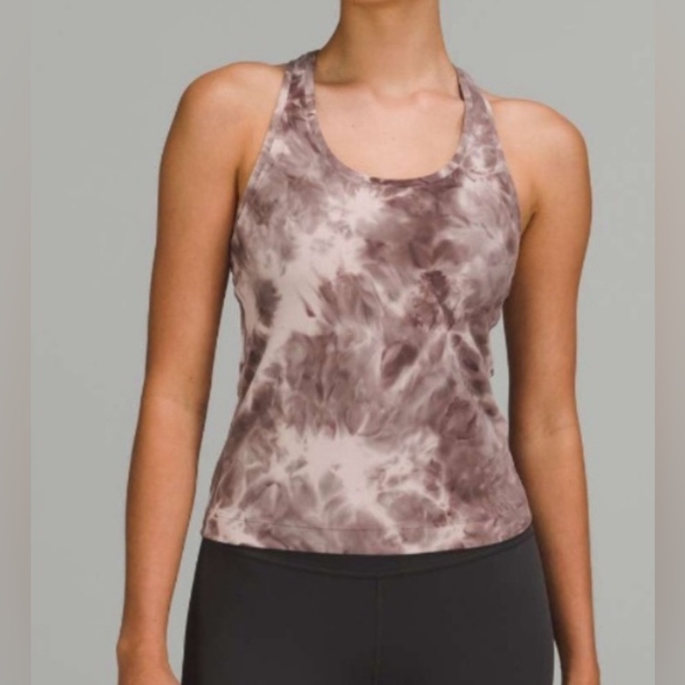 Lululemon Cool Racerback tank top *Nulu diamond dye